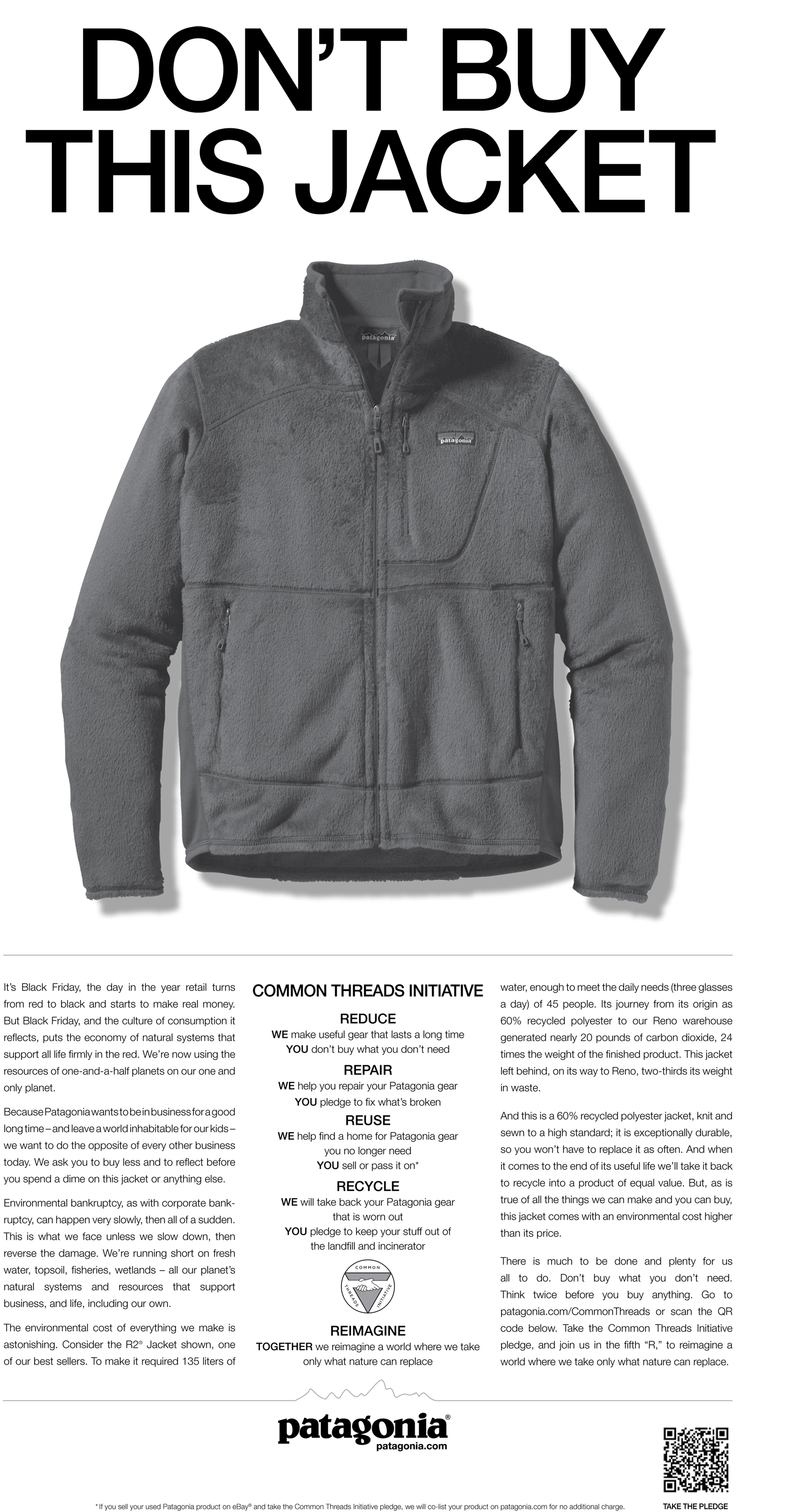 Buy less, use more! Outdoor Gear shouldn’t be disposable